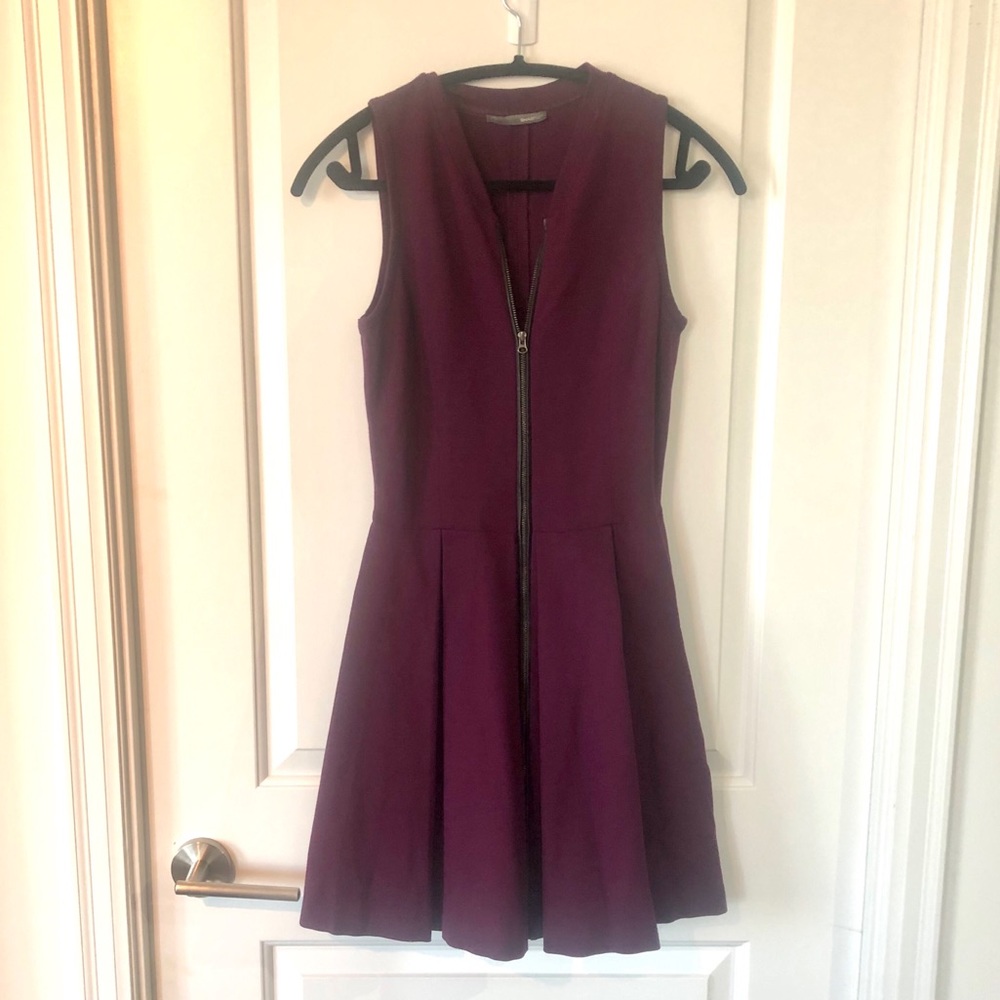 Purple cocktail dress